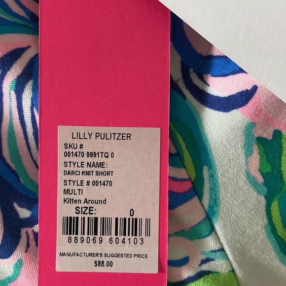 Lilly Pulitzer Darci knit short size 0 - Picture 4 of 5